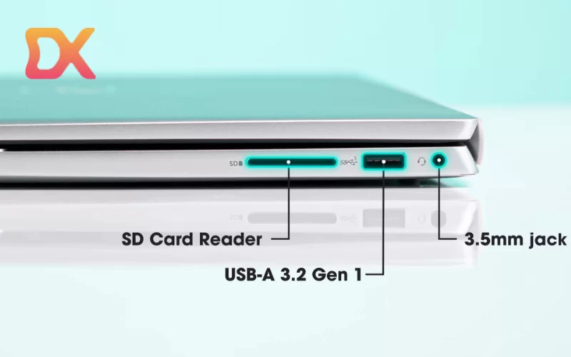 Dell Inspiron 5620 i7 tích hợp nhiều cổng kết nối