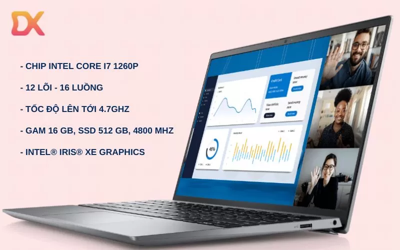 Dell Vostro 5320 v3i7007w cấu hình mạnh mẽ