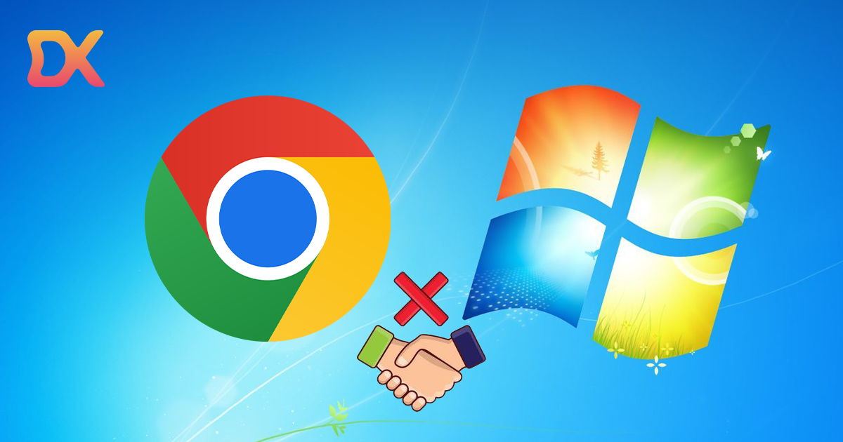 Chrome dừng cập nhật Windows vào 2023