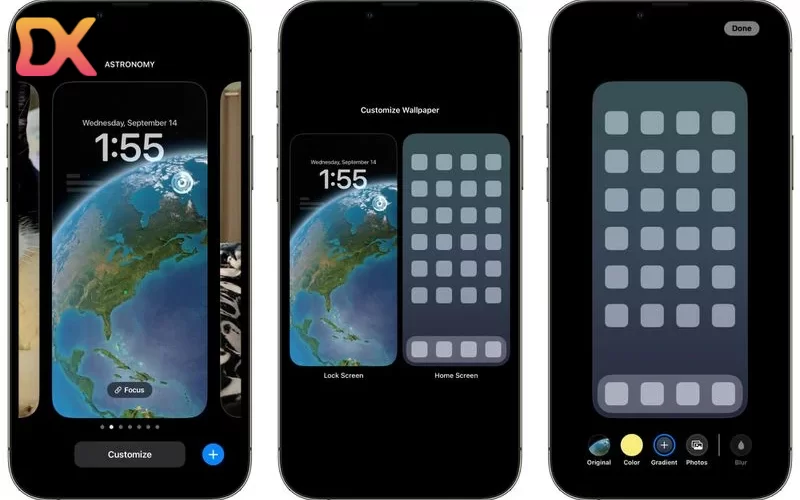 Tùy chỉnh màn hình dễ dàng hơn với iOS 16.1
