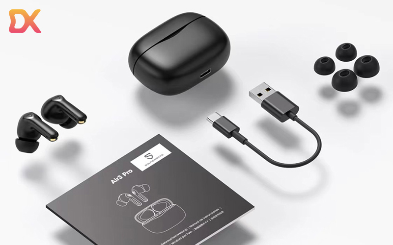 Tai nghe máy tính không dây có mic Earbuds SoundPeats Air3