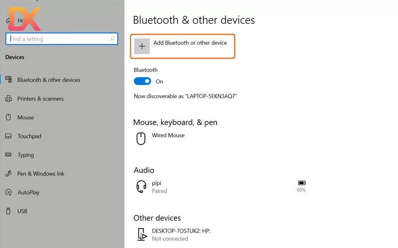 Cách kết nối tai nghe bluetooth với máy tính