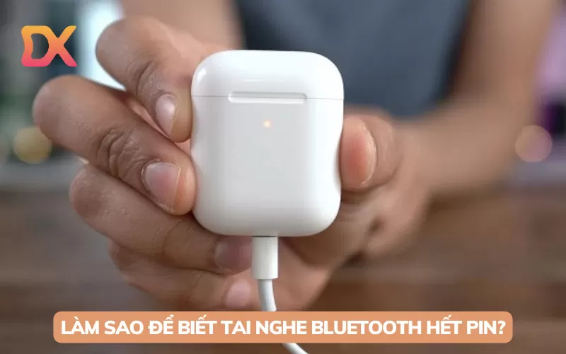 Cách sạc tai nghe bluetooth
