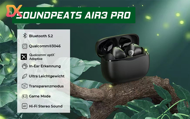 Tai nghe Bluetooth Soundpeats Air3 Pro