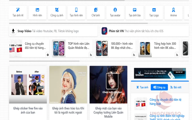 Trang web tạo ảnh bằng AI đẹp và đa dạng