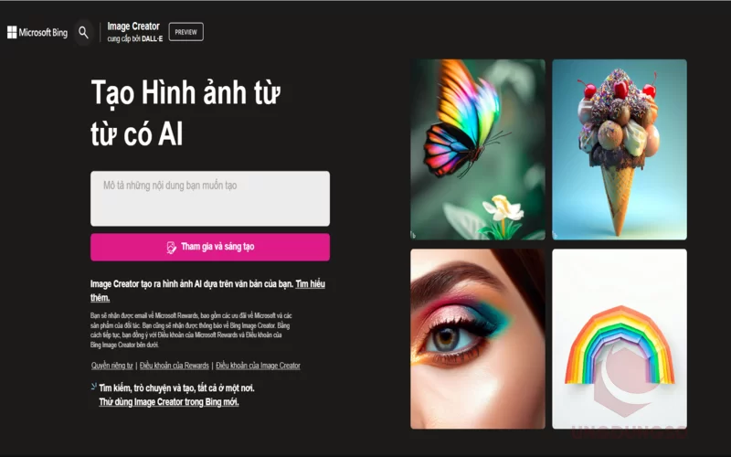 Thỏa sức sáng tạo với trình tạo ảnh AI art Bing Image Creator