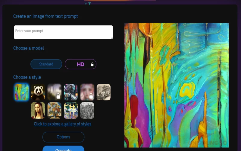 Trang web tạo ảnh AI art hiệu quả và nhanh chóng
