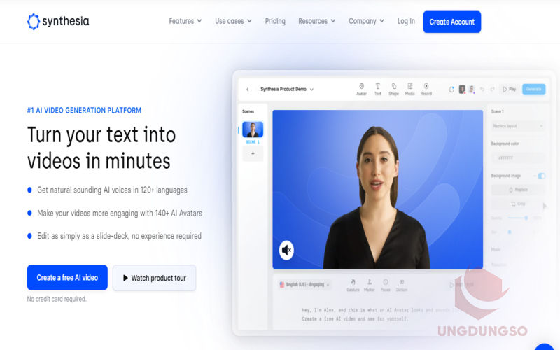 Cách dùng Synthesia.io tạo video bằng ai đơn giản