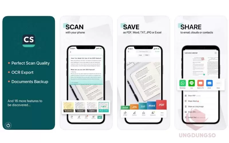 phần mềm scan trên điện thoại