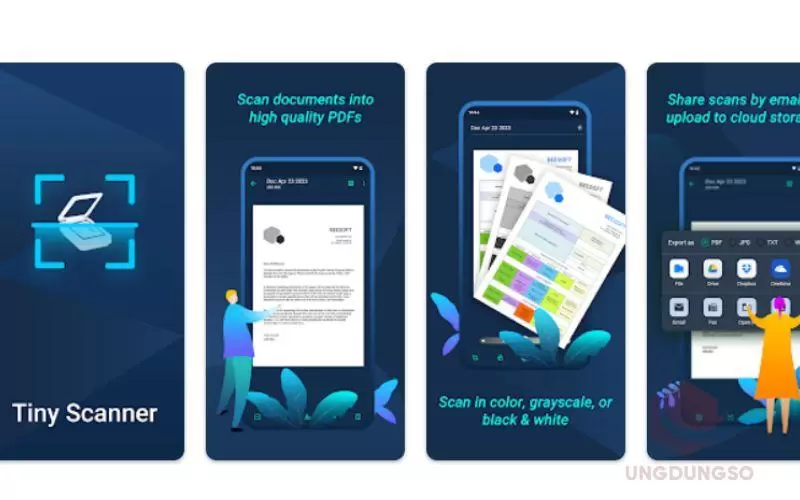 ứng dụng scan trên điện thoại
