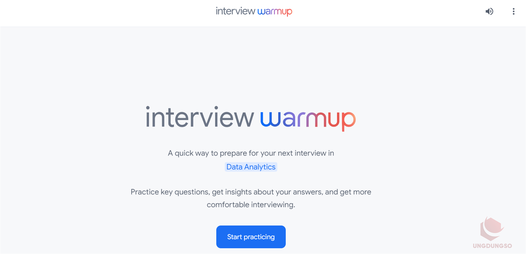 Interview Warmup, công cụ luyện phỏng vấn miễn phí hàng đầu của Google 