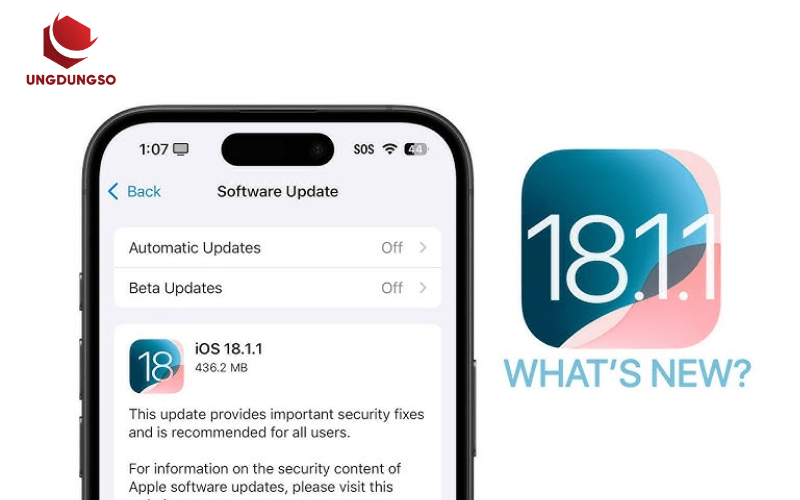 Apple phát hành iOS 18.1.1: Chi tiết lỗi khắc phục và hướng dẫn cập nhật