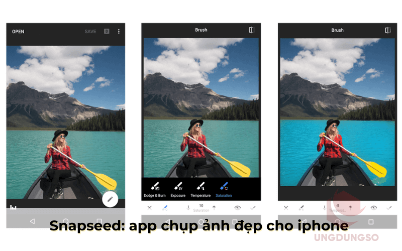 app chụp ảnh đẹp iphone